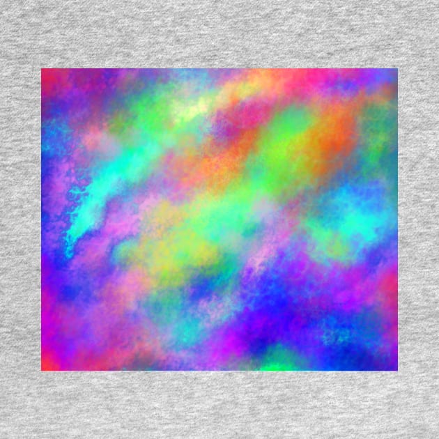 Rainbow Candy Wispy Sky by Art by Deborah Camp